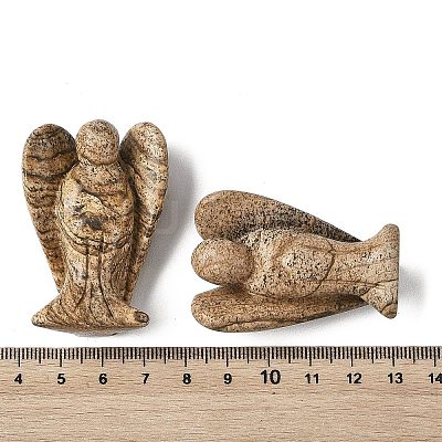 Natural Map Stone Carved Angle Figurines GG-CBA9C2C-A21-1