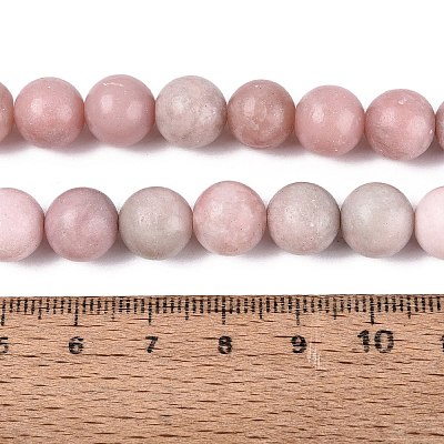 Natural Pink Opal Beads Strands G-N367-01D-01-1
