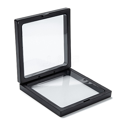 Square Transparent PE Thin Film Suspension Jewelry Display Box CON-D009-01C-03-1