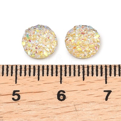 Transparent Resin Decoden Cabochons RESI-XCP0002-71A-1