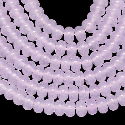 Natural Malaysia Jade Beads Strands G-B165-G01-5x8mm-02-1