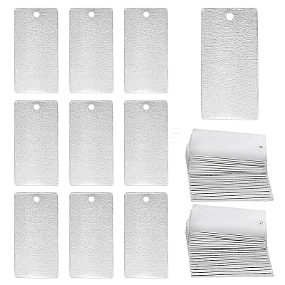 40Pcs Aluminium Big Pendants ALUM-PH0001-14B-1