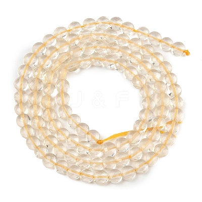 Natural Lemon Quartz(Heated) Beads Strands GG-NH0007-E01-02-1