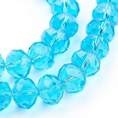 Handmade Glass Beads GR10mmY-M2-1