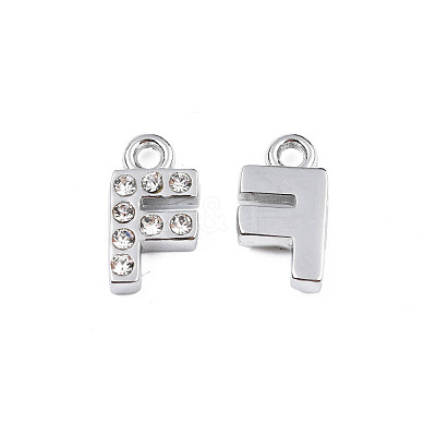 304 Stainless Steel Charms STAS-N095-137F-1