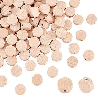 Beech Wood Beads WOOD-PH0009-53-1
