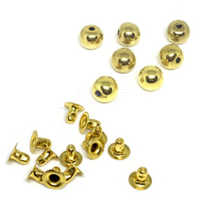 ABS Plastic Imitation Pearl Rivet Studs IFIN-WH0062-09G-1