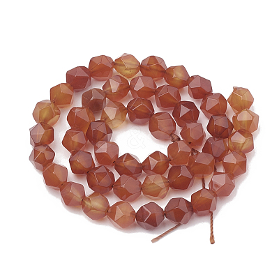 Natural Carnelian Beads Strands G-S332-6mm-005-1
