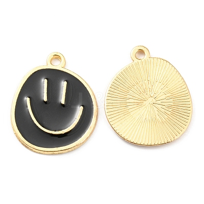 Alloy Enamel Pendants ENAM-D051-18G-05-1