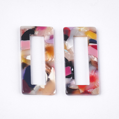 Cellulose Acetate(Resin) Pendants KY-T008-23E-1