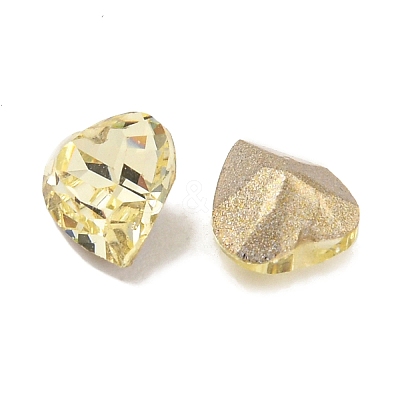 Glass Rhinestone Cabochons RGLA-L029-16B-213-1