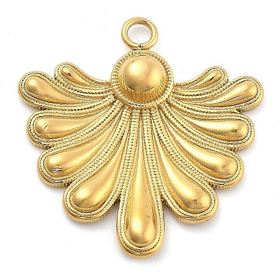 Ion Plating(IP) 304 Stainless Steel Pendants STAS-P379-02D-G-1