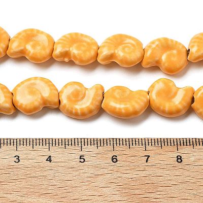 Ocean Series Glazed Porcelain Beads PORC-R002-03-01-1