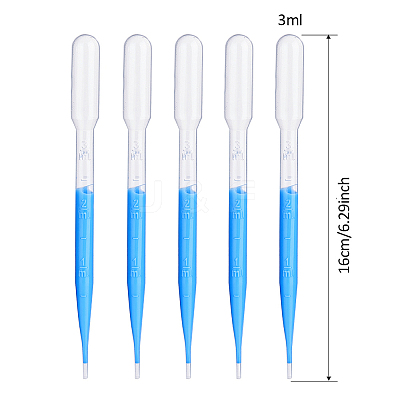 3ML Disposable Plastic Dropper LS-TOOL-WH0022-01-1