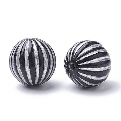 Plating Acrylic Beads PACR-Q115-16mm-72-01S-1