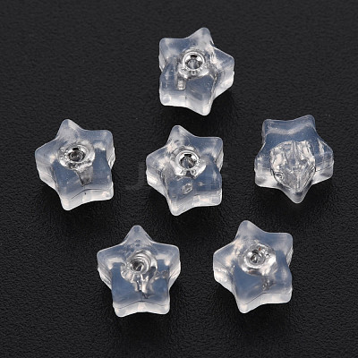Silicone Ear Nuts SIL-N004-02P-NR-1