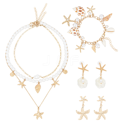 Jewelry Sets SJEW-ME0001-06-1
