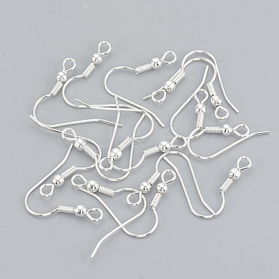 304 Stainless Steel Earring Hooks STAS-T031-17S-1