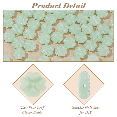 100Pcs Imitation Jade Glass Beads GLAA-HS0001-10B-1