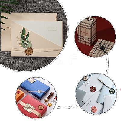 Wax Seal Stamp Set AJEW-WH0208-680-1