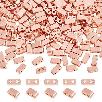 240Pcs Electroplated Glass Seed Beads SEED-NB0002-06A-1