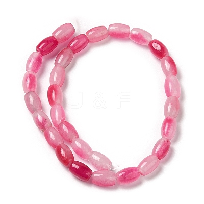 Natural Dyed White Jade Beads Strands X-G-M402-A01-05-1
