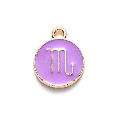 Alloy Enamel Pendants LS-X-ENAM-S124-01A-01L-1