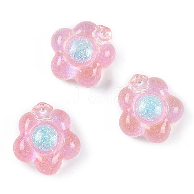 Transparent Epoxy Resin Decoden Cabochons CRES-P035-06A-1
