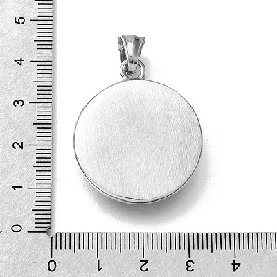 304 Stainless Steel Pendants STAS-P387-01AS-1