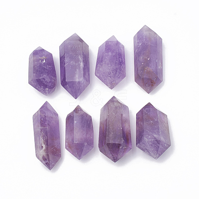 Natural Amethyst Pointed Home Decorations G-N0320-05-1