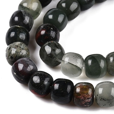 Natural African Bloodstone Beads Strands G-T138-150-1
