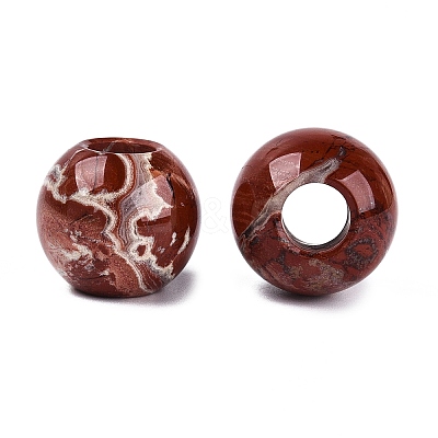 Natural Red Jasper Beads G-Q608-05N-1