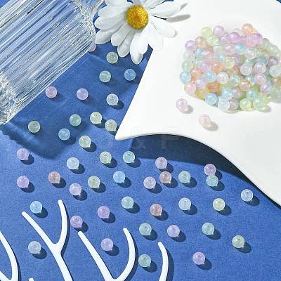 Transparent Acrylic Beads OACR-CJC0014-01-1