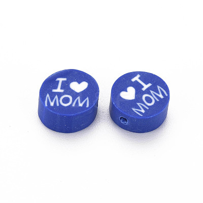 Handmade Polymer Clay Beads CLAY-T019-11C-1
