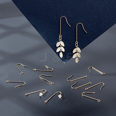 80Pcs 316 Surgical Stainless Steel Earring Hooks STAS-UN0047-66-1