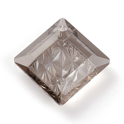 Embossed Glass Rhinestone Pendants GLAA-J101-03B-001SA-1