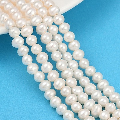 Natural Cultured Freshwater Pearl Beads Strands PEAR-I007-07O-13-1