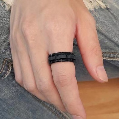 201 Stainless Steel Finger Rings for Unisex WG511F1-09-1