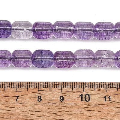 Transparent Glass Beads Strands GL-A001-01A-06-1