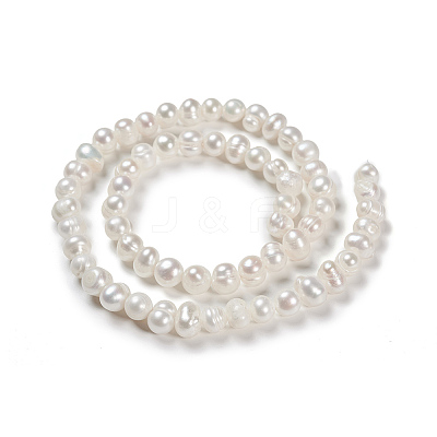 Natural Cultured Freshwater Pearl Beads Strands PEAR-N013-06G-1