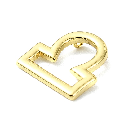 Rack Plating Brass Pendants KK-Q810-04A-G-1