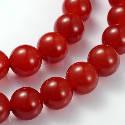 Natural Carnelian Beads Strands X-GSR10MM060-1-1