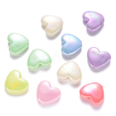 Opaque Acrylic Beads SACR-R250-20-1