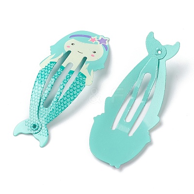 Baking Paint Iron Snap Hair Clips LS-PHAR-B0002-27A-1