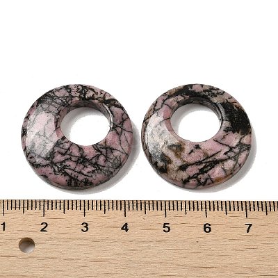 Natural Rhodonite Pendants G-T122-76O-1