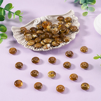 80Pcs 61G Acrylic Imitation Gemstone Beads MACR-TADJ0001-10D-1