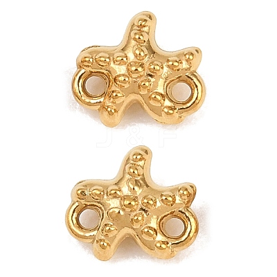 Ocean Theme 304 Stainless Steel Connector Charms SA-CBA2B73-12G-I-1
