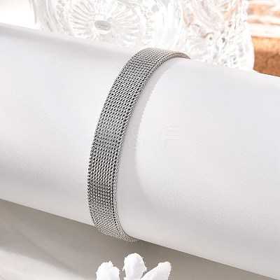 Tarnish Resistant Fashionable Unisex 304 Stainless Steel Watch Band Wristband Bracelets BJEW-F065B-01-1