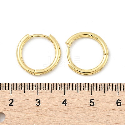 Brass Huggie Hoop Earrings LS-KK-D160-55G-1