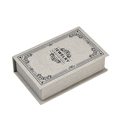 Floral Printed Paper Jewelry Display Magnetic Cases CON-K015-03B-03-1